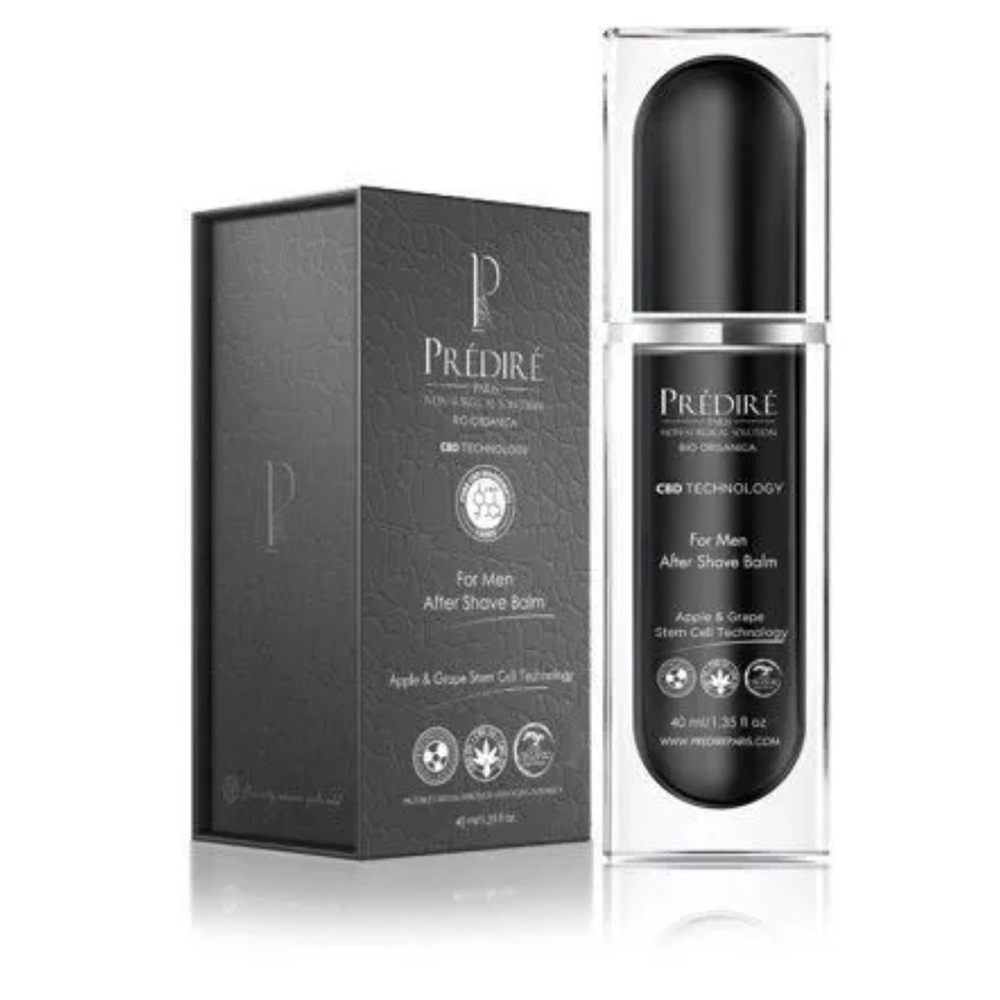 PréDIRE Black After Shave Balm for Men